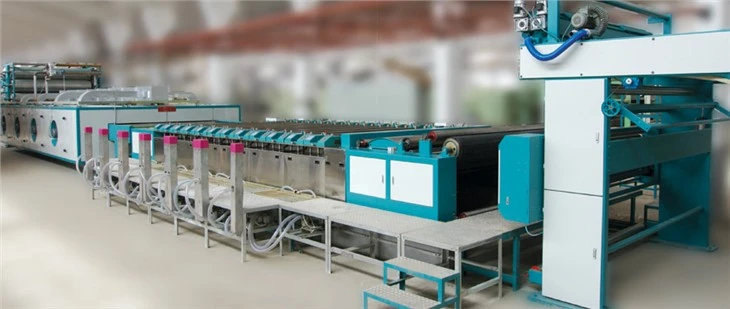 Roterende zeefdrukmachine
