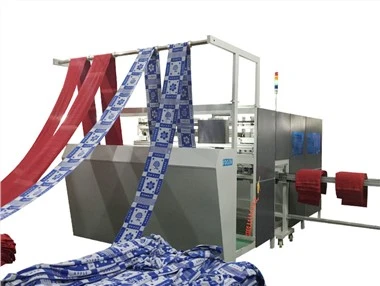 Dwarssnijmachine voor handdoek