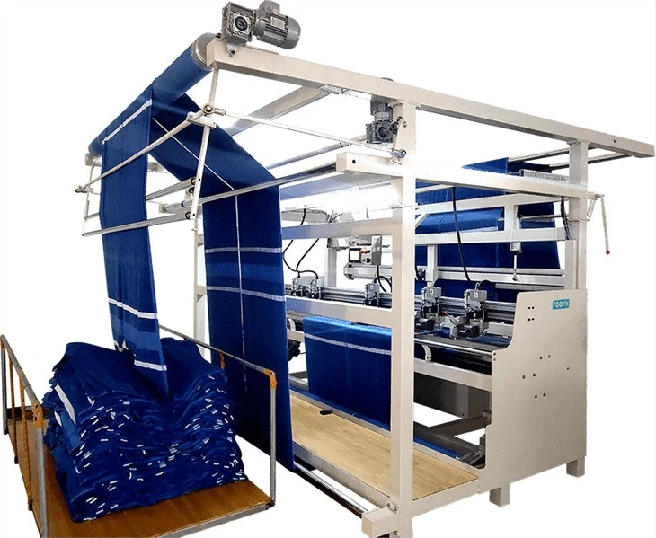 Terry handdoek snijmachine