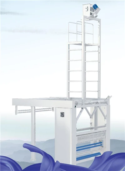 Touwopenermachine met knijper